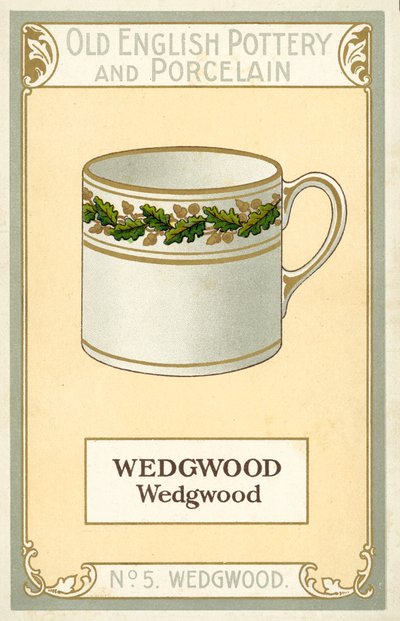 Alte englische Keramik und Porzellan: Wedgwood von English School