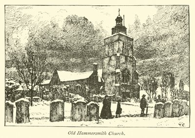Alte Hammersmith-Kirche von English School