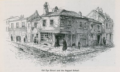 Old Pye Street und die Ragged School von English School