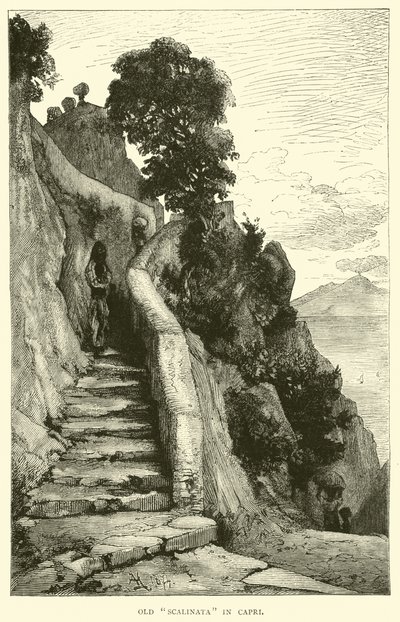 Alte Scalinata in Capri von English School
