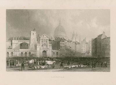 Alter Smithfield-Markt von English School