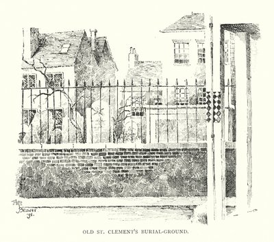 Alter Friedhof von St. Clement von English School