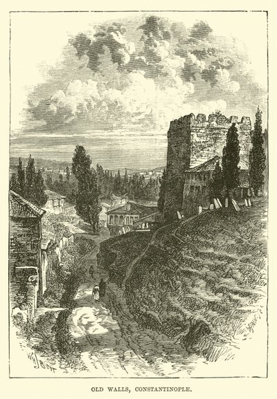 Alte Mauern, Konstantinopel von English School