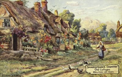 Alte Cottages, Welford-on-Avon, Warwickshire von English School