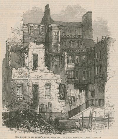 Altes Haus im St Jamess Park, ehemals die Residenz von Richter Jeffreys von English School