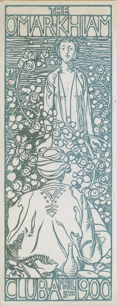 Omar Khayyam Club Dinner, 5. April 1900 von English School