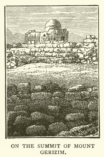 Auf dem Gipfel des Berges Gerizim von English School