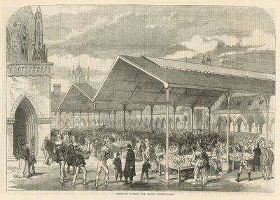 Eröffnung des Columbia Fischmarktes in Bethnal Green von English School