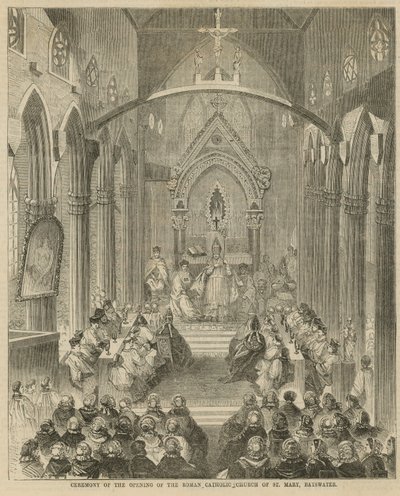 Eröffnung der Kirche St. Mary von English School