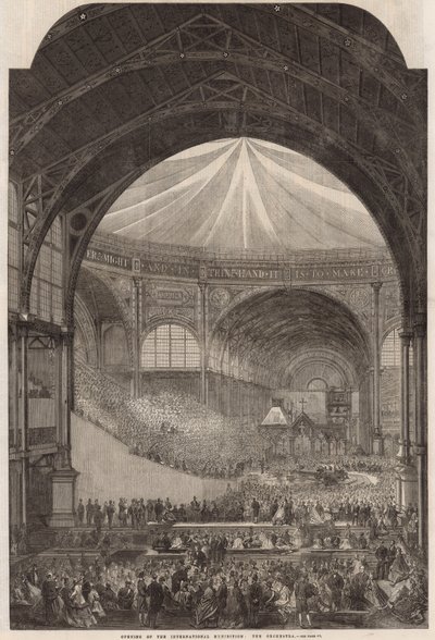 Eröffnung der Internationalen Ausstellung: Das Orchester von English School