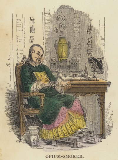Opiumraucher von English School