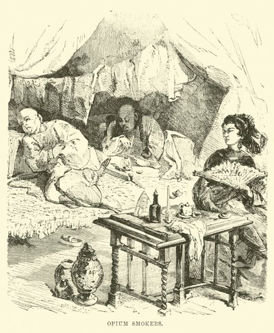 Opiumraucher von English School