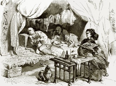 Opiumraucher von English School