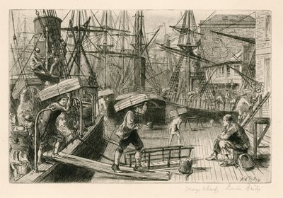 Orange Wharf, London Bridge von English School