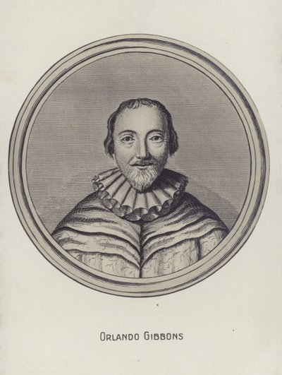 Orlando Gibbons, englischer Komponist, Virginalist und Organist (1583-1625) von English School