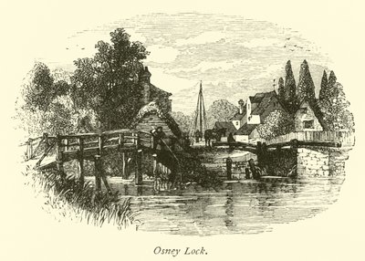 Osney Schleuse von English School