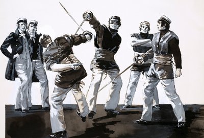 Otto von Bismarck gewann 26 von 27 Duellen von English School