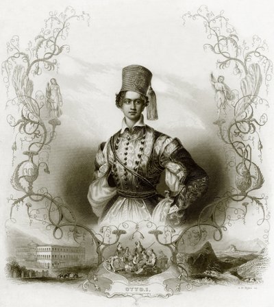 Otto, König von Griechenland von English School