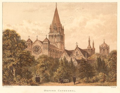 Kathedrale von Oxford von English School