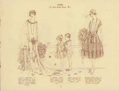 Seite aus dem BARRI-Katalog, London von English School