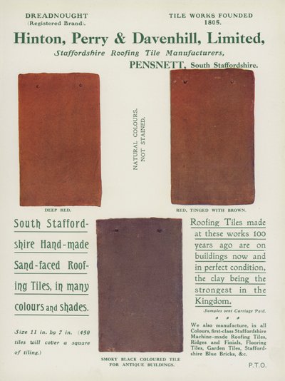 Seite aus dem Kompendium der Architekten von English School