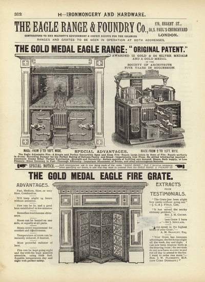 Seite aus The Architects, Surveyors and Engineers Compendium 1892 von English School