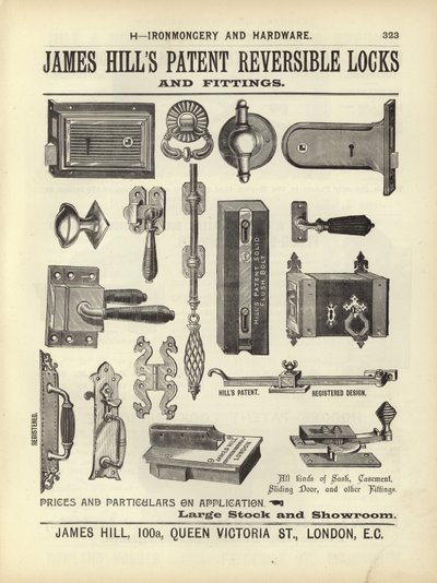Seite aus The Architects, Surveyors and Engineers Compendium 1892 von English School