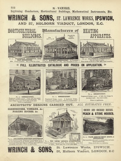 Seite aus The Architects, Surveyors and Engineers Compendium 1892 von English School