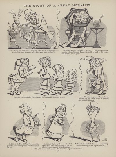Seite aus The British Working Man or One Who Does Not Believe In Him von English School