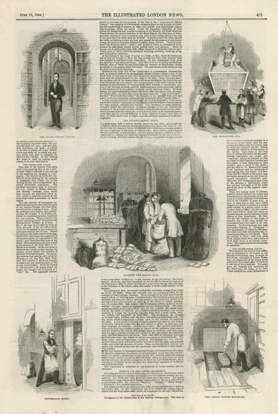 Seite aus der Illustrated London News von English School
