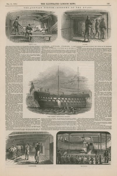 Seite aus der Illustrated London News von English School