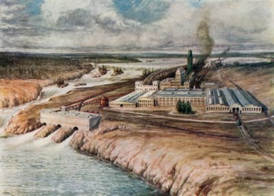 Papierfabriken, Neufundland von English School
