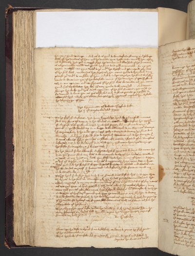 Dokumente zu Maria Stuart, Harley MS 290 f.115v, ca. 1550-1650 von English School