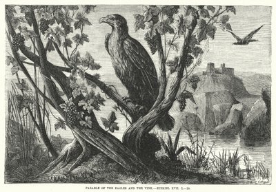 Gleichnis von den Adlern und dem Weinstock, Ezechiel XVII von English School