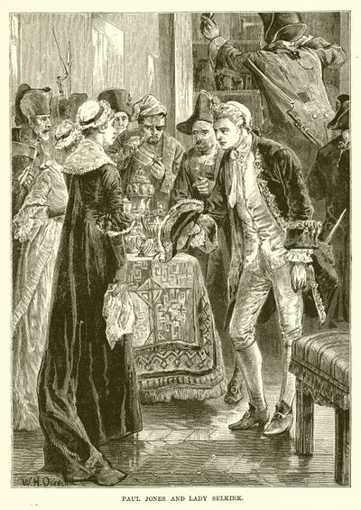 Paul Jones und Lady Selkirk von English School
