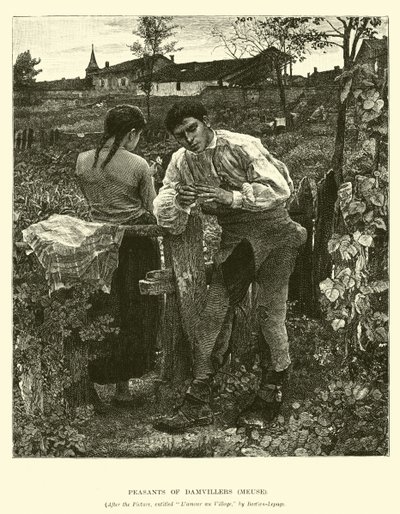 Bauern von Damvillers, Meuse von English School
