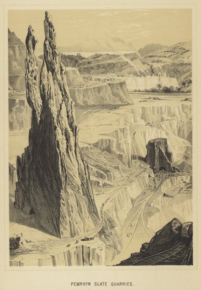 Penrhyn-Schieferbrüche von English School