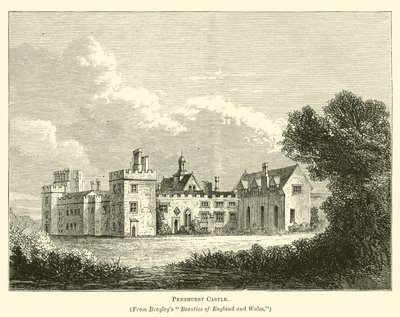 Penshurst Castle von English School