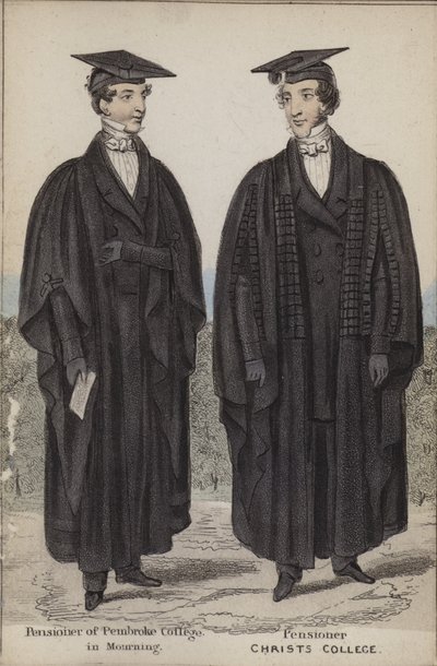 Pensionär des Pembroke College in Trauer, Pensionär, Christs College von English School