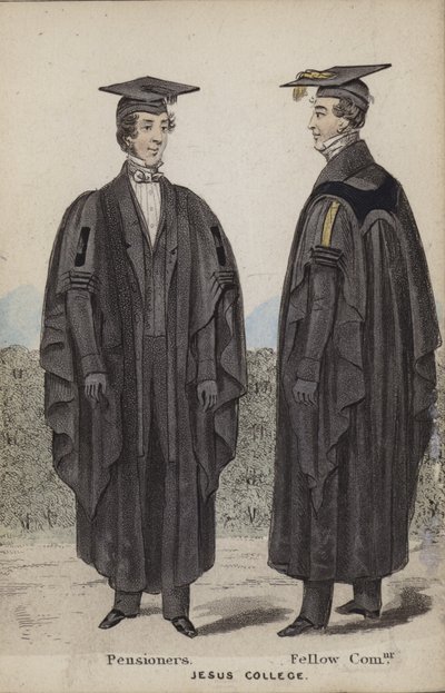 Pensionäre, Fellow Commoner, Jesus College von English School