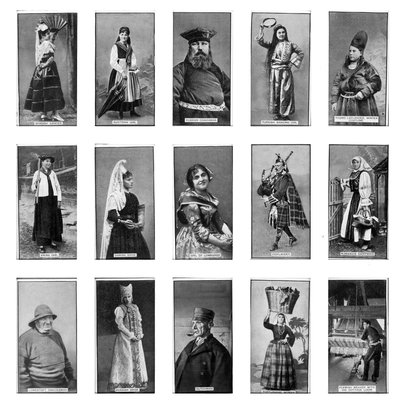 Menschen Europas, 1922 von English School