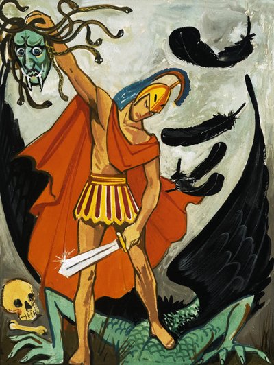Perseus und die Medusa von English School