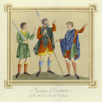 Personen von Rang des 9. und 10. Jahrhunderts von English School