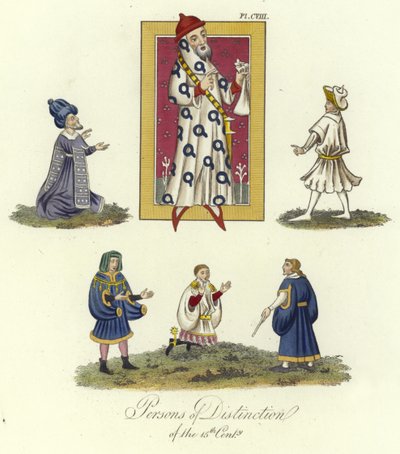 Personen von Rang des 15. Jahrhunderts von English School