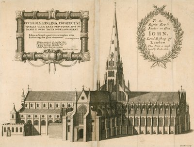 Perspektivische Ansicht der St. Paul
