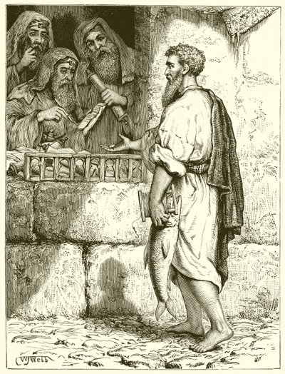 Petrus und das Tributgeld von English School