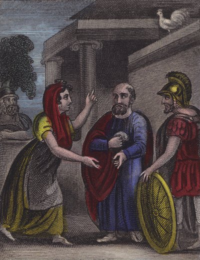 Petrus verleugnete seinen gesegneten Herrn von English School