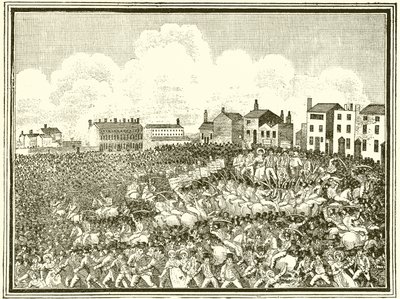 Peterloo-Massaker von English School