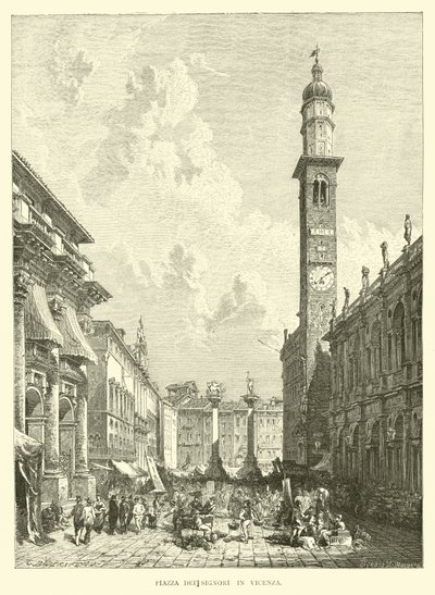 Piazza dei Signori in Vicenza von English School