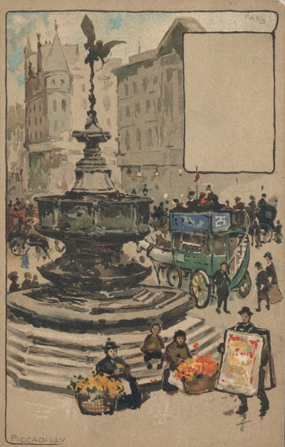 Piccadilly Circus, London von English School